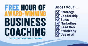 kevin riley provides the first business coaching session for free